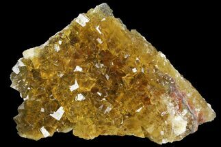 Yellow, Cubic Fluorite Crystal Cluster - Spain #98715