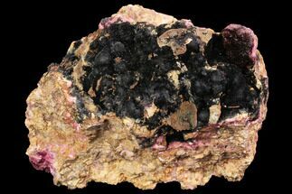 Goethite after Fibrous Roselite Crystals - Morocco #99400