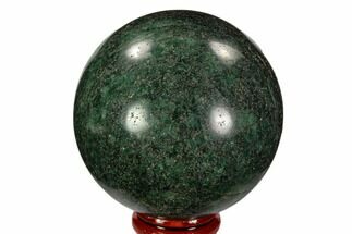 2.6" Polished Fuchsite Sphere - Madagascar - Crystal #104246