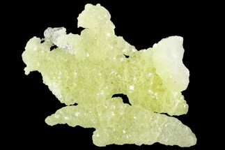 3.6" Lemon-Yellow Brucite Formation - Balochistan, Pakistan - Crystal #108030