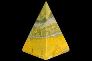 Polished Bumblebee Jasper Pyramid - Indonesia #115007