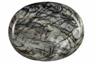Polished Zebra Jasper Worry Stones - Crystal #116328