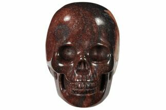 Polished, Red Jasper Skull #116501
