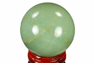 Polished Green Aventurine Sphere - China #116007