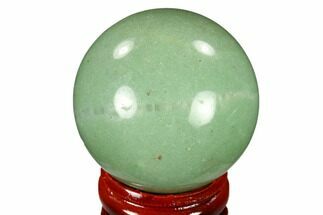 Polished Green Aventurine Sphere - China #116013