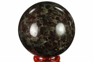 Polished Garnetite (Garnet) Sphere - Madagascar #132113