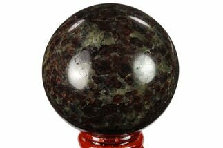 Polished Garnetite (Garnet) Sphere - Madagascar #132115