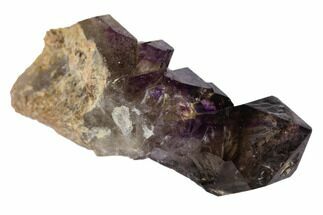 Smoky Amethyst Crystal Cluster - Namibia #132171