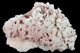 11.5" Pink Halite Crystal Plate - Trona, California - Crystal #133603