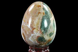 Unique Ocean Jasper Egg - Madagascar #134599