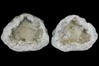 Keokuk Quartz Geode with Calcite & Filiform Pyrite - Missouri #144777