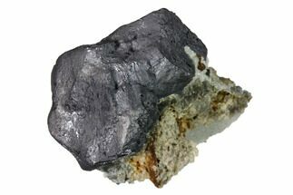 Galena Crystal with Druzy Quartz - Rogerley Mine, England #146237