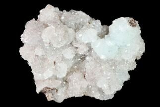 Lustrous Hemimorphite Crystal Cluster - Congo #148456