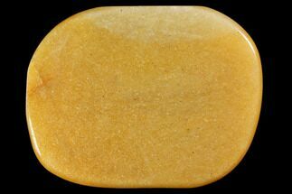 Polished Peach Moonstone Flat Pocket Stones #150389