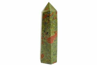 Tall, Polished Unakite Obelisk - South Africa #151874