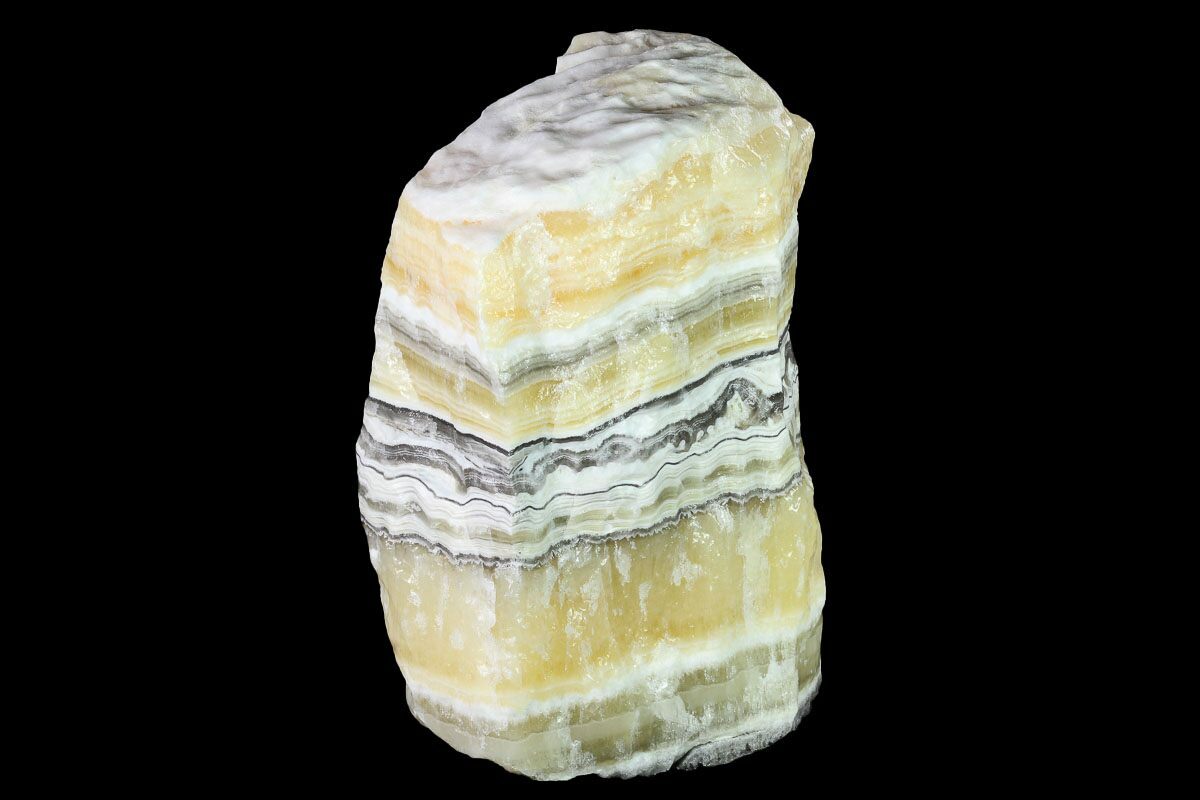 Assortment of Large & Small Crystals, Zebra Banded Calcite, Magnetic  Gemstone etc. - Dutch Goat