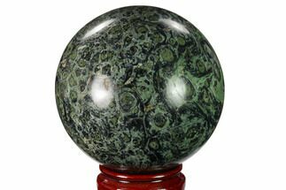 3.85" Polished Kambaba Jasper Sphere - Madagascar - Crystal #158607