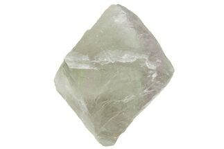 1.6" Green Fluorite Octahedron - China - Crystal #164566