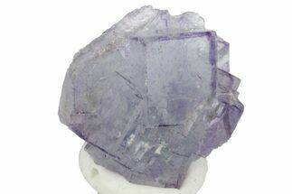 Cubic Fluorite Crystal Cluster with Phantoms - China #166167