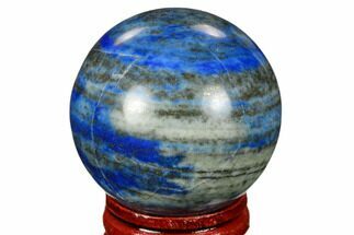 Polished Lapis Lazuli Sphere - Pakistan #170983