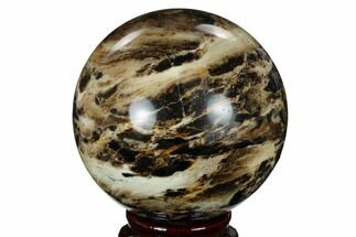 Black Opal Sphere - Madagascar #168571
