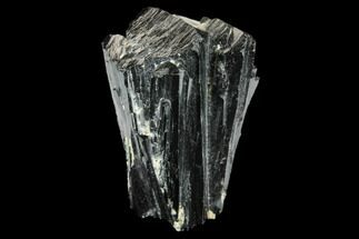 Lustrous Ilvaite Crystal Cluster with Quartz - Inner Mongolia #173086