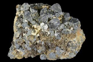 Sphalerite Crystals With Galena - Pine Point Mine, Canada #174037