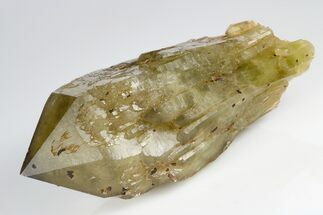 5.7" Smoky, Yellow Quartz Crystal (Heat Treated) - Madagascar - Crystal #174681