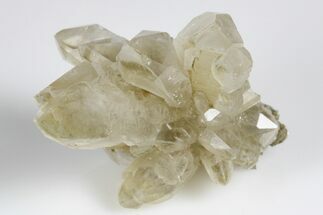 Quartz Crystal Cluster with Dolomite - Inner Mongolia #180369