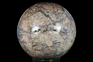 7.1" Stunning, Polished Flower Agate Sphere - Madagascar - Crystal #181821