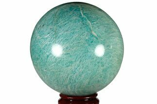 Chatoyant, Polished Amazonite Sphere - Madagascar #183279