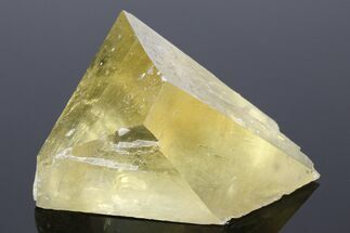 Large Yellow Calcite Crystal - Maharashtra, India #183967