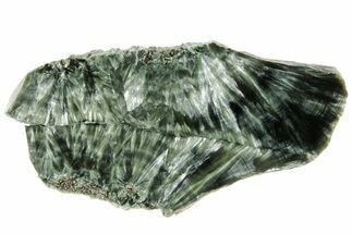 3.4" Polished Seraphinite Slab - Siberia - Crystal #183538