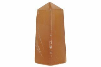 Polished Honey Calcite Obelisk #187466