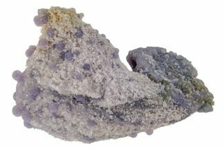 3" Purple, Sparkly Botryoidal Grape Agate - Indonesia - Crystal #182535
