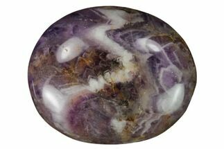 Tumbled Chevron Amethyst Stones - Crystal #189955