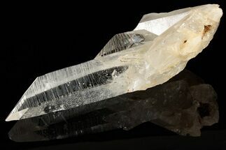 8.5" Striated Colombian Quartz Crystal Cluster - Peña Blanca Mine - Crystal #189741