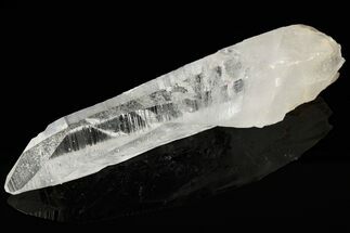 Striated Colombian Quartz Crystal - Peña Blanca Mine #189729