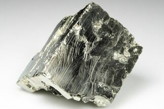 Shiny, Cubic Pyrite Crystal - Peru #190965