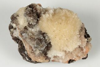 1.6" Thomsonite (Zeolite) On Heulandite - Maharashtra, India - Crystal #191942