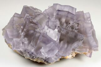 Purple Cubic Fluorite Crystals With Phantoms - Cave-In-Rock #192003