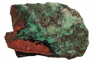 Colorful Sonora Sunset (Chrysocolla Cuprite) Slab - Mexico #192923