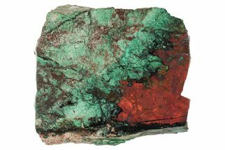 5.6" Colorful Sonora Sunset (Chrysocolla Cuprite) Slab - Mexico - Crystal #192925