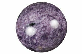 1.2" Polished Purple Charoite Sphere - Siberia, Russia - Crystal #192763