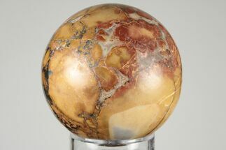 2" Polished Maligano Jasper Sphere - Indonesia - Crystal #194465