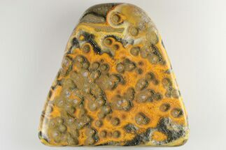 5" Polished Bumblebee Jasper - Mount Papandayan, Indonesia - Crystal #194425