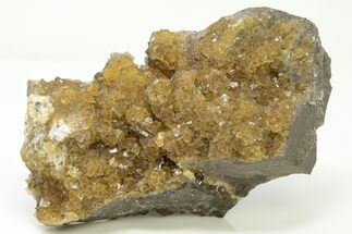 Gemmy, Yellow Fluorite Crystals - Moscona Mine, Spain #188324