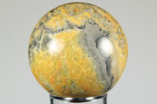 Polished Bumblebee Jasper Sphere - Indonesia #194550