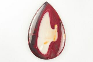 2.3" Colorful Mookaite Jasper Teardrop Cabochon - Crystal #195262