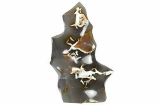 6.1" Polished Orca Agate Flame - Madagascar - Crystal #191276